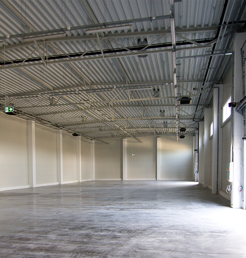 Realizacja hali magazynowej