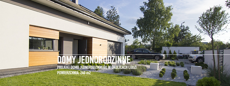 Projekt domu jednorodzinnego w odzi