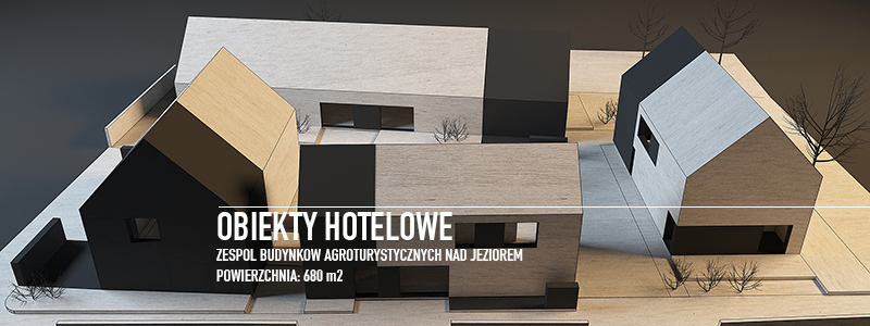 Projekt zespou budynkw agroturystycznych