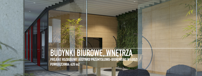 Projekt przebudowy biur w odzi